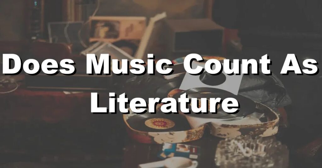 does music count as literature