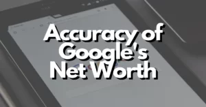 is google net worth accurate